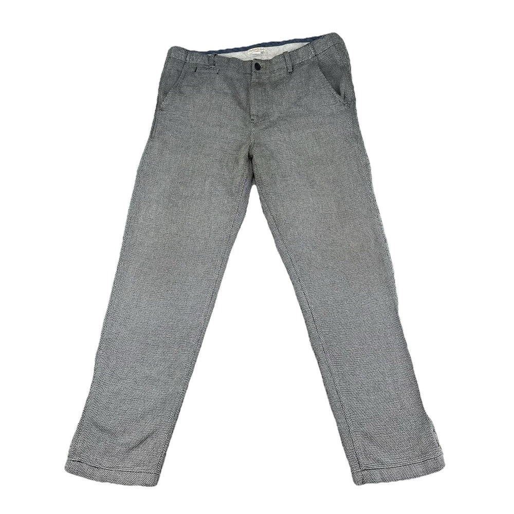 Carbon 2 Cobalt Pants Men 33x31 Gray Textured Trousers Slacks NEW